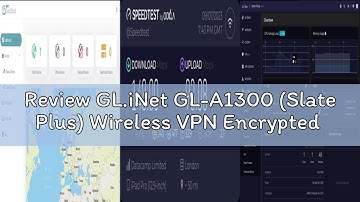 Review GL.iNet GL-A1300 (Slate Plus) Wireless VPN Encrypted Travel Router– Easy to Setup, Connect to
