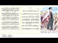【ハイリゲンシュタットの歌】耳コピで主題歌『ironi』を作ってみた。【楽譜】/music dictation Das Heiligenst&auml;dter Lied OP