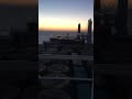 Twilight to sunrise in timelapse..