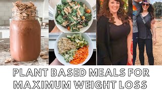 MEALS FOR WEIGHT LOSS - Vegan - Plant Based - Starch Solution