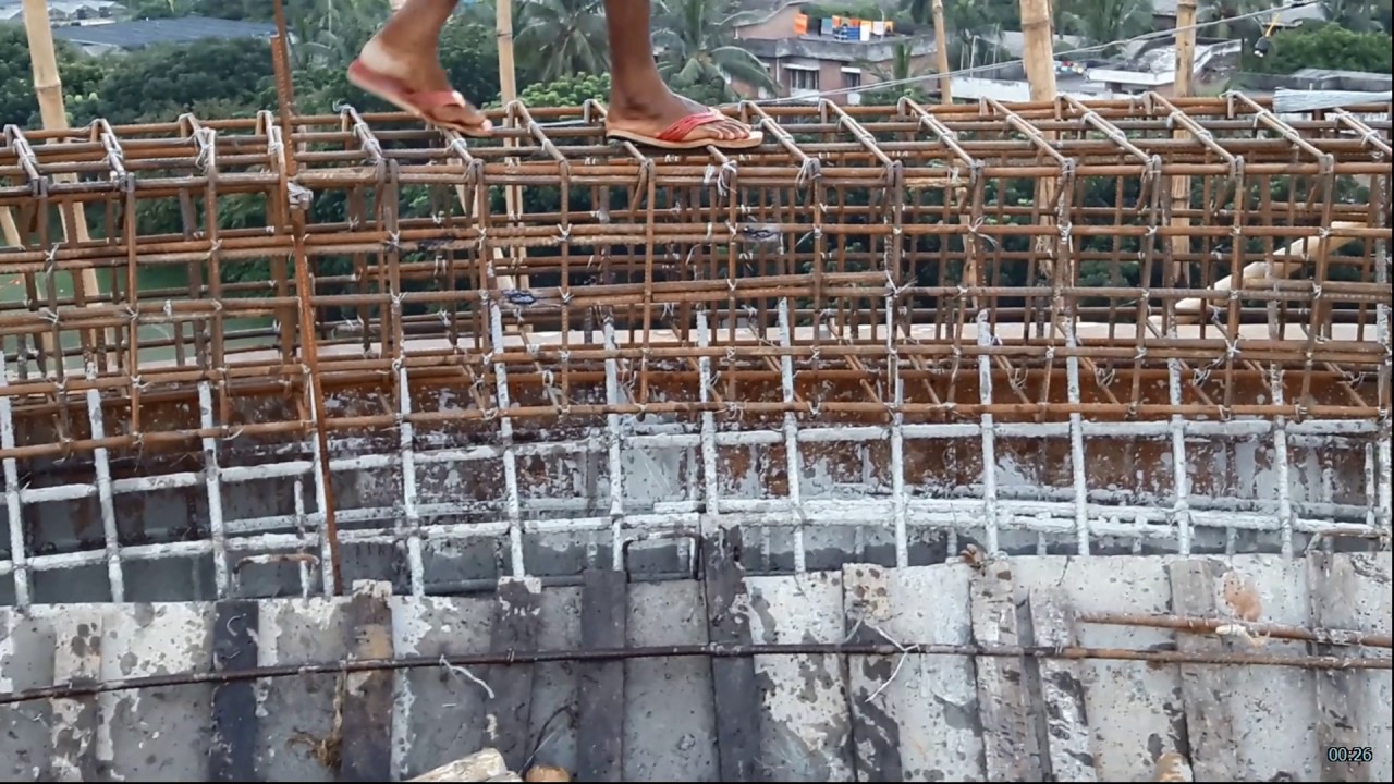 Overhead tank construction work YouTube