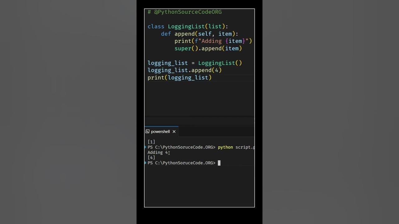 Add Magic to Your Python Code: Inherit from List and Customize Like a ...