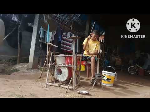 ศึกษานารี - LABANOON Cover กลองชุดประดิษฐ์