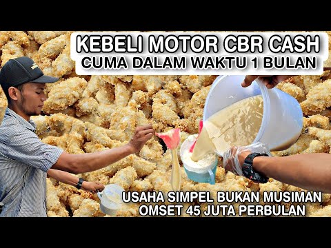 TARGET 1 BULAN BELI MOTOR CBR CASH TERCAPAI || USAHA PRAKTIS SUKSES 45 JUTA/Bln BUKAN USAHA MUSIMAN