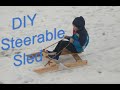 DIY Steerable Sled DIY Steerable Sled