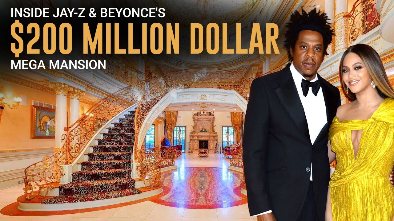 Inside Jay Z & Beyoncé's $200 Million Mega Mansion - YouTube