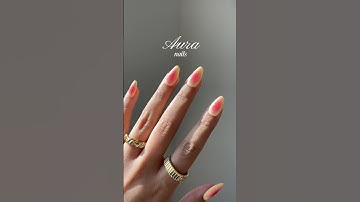 Aura Nails for Summer 🐚💓 #nails #summernails