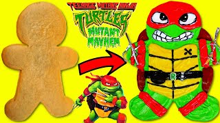 TMNT Mutant Mayhem Raphael Gingerbread Man Cookie Decoration