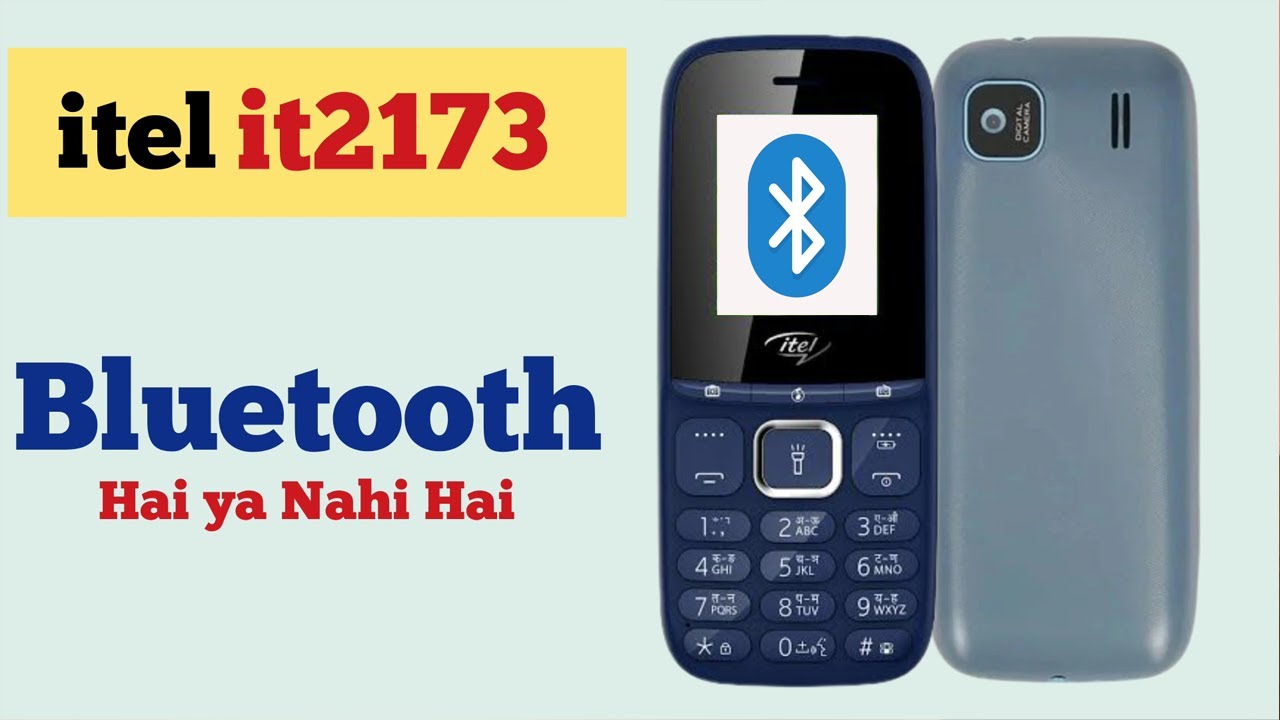 itel it2173 bluetooth settings