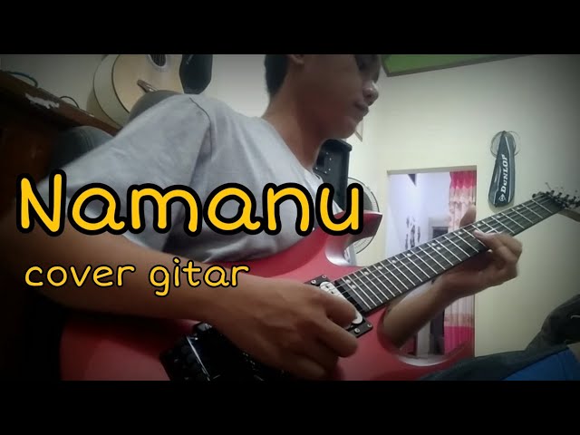 Namamu cover gitar melody // Diki class=