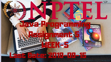 NPTEL || Programming in Java || Assignment-5 || Week-5 || 2019