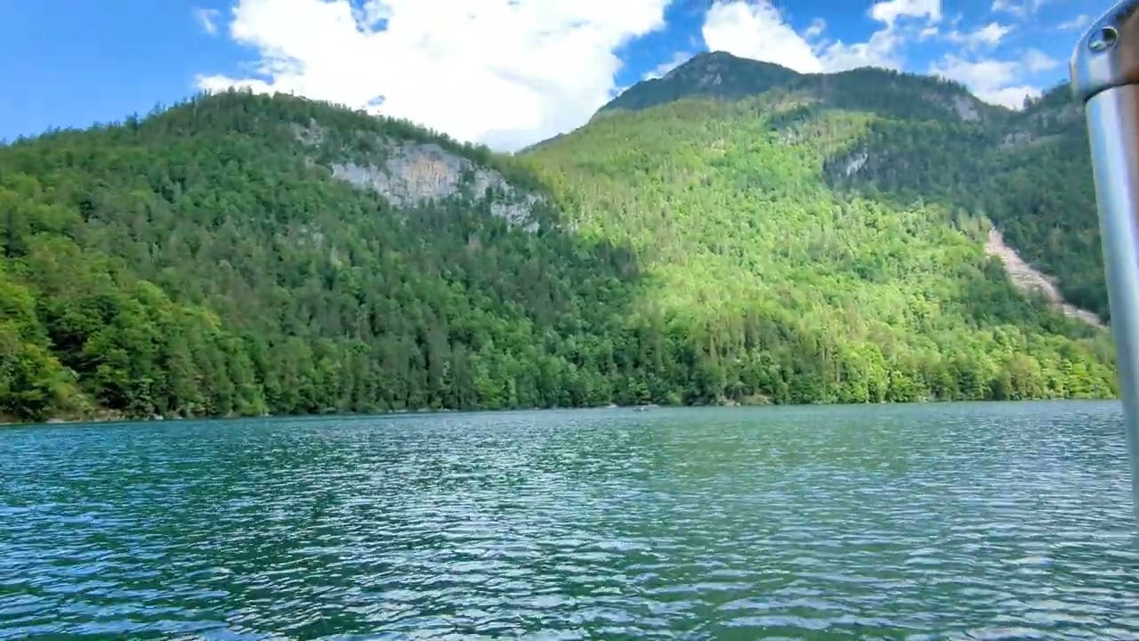 Germany's Most Beautiful Lake Konigsee Boat Ride 4K Konigssee Ferry Tour In Berchtesgaden
