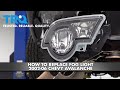 How To Replace Fog Light 2002-06 Chevy Avalanche
