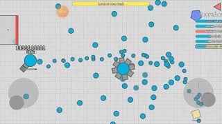diep.io gameplay (hurricane build)