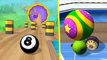 🎱🧿🌈🍏Goal Ball Vs Portal Run Card Shuffle Going Balls New Update Gameplay #1