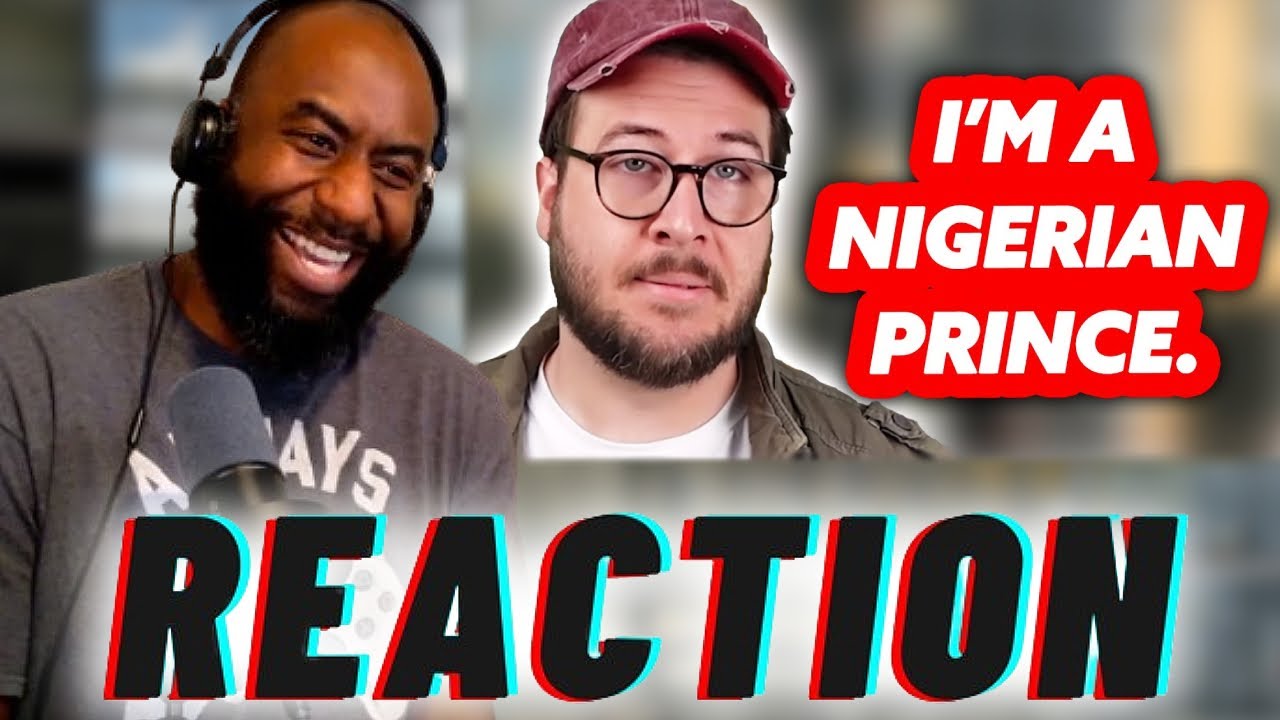 Ryan George Reaction: The First Guy To Ever Scam Someone - YouTube