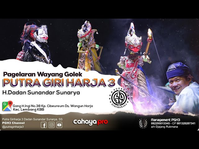 [LIVE DELAY] Wayang Golek  - DAWALA JADI RAJA - H. Dadan Sunandar Sunarya class=