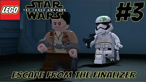 LEGO Star Wars The Force Awakens - Part 3 - Escape from the Finalizer