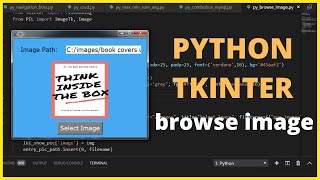 Python - How To Browse and Display Image in a label Using Filedialog In Tkinter [ With Source Code ]
