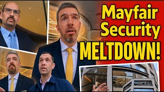 😡 Concierge LOSES IT When I Film at Luxury Mayfair Apartments Filming Rights Audit