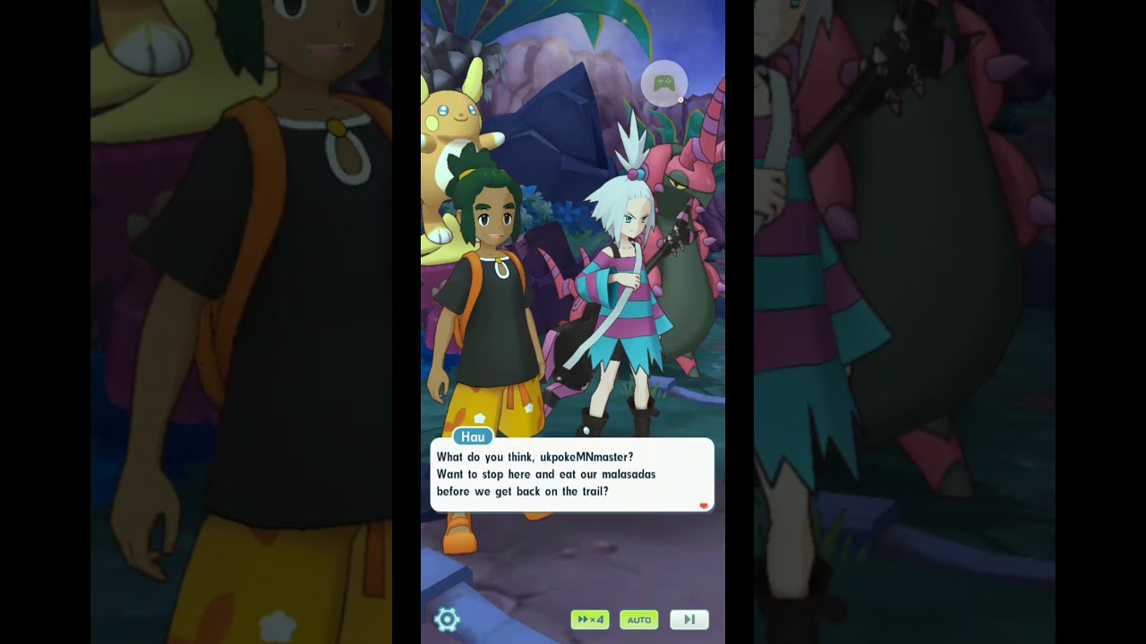 Pokémon masters: solgaleo event scene 3