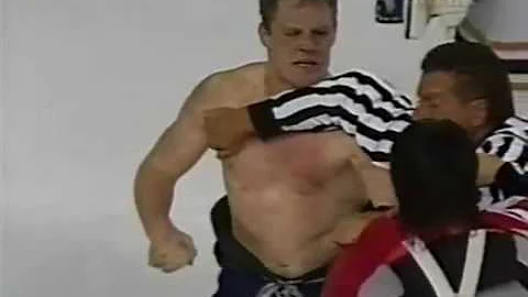 Rob Ray vs Claude Lemieux