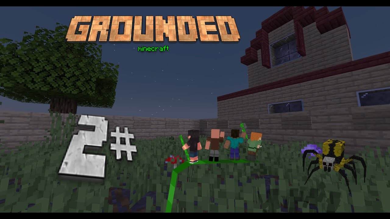 Сделал оружие для мода по мотивам игры Grounded в майнкрафте