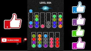 Ball Sort Puzzle Level 2124