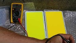 LED as Solar Panel~High Efficiency~UV conversion to visible light