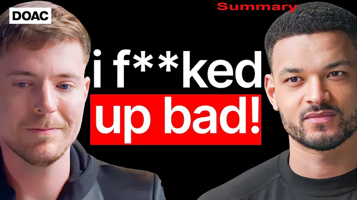 MrBeast: If You Want To Be Liked, Don't Help People & I Lost Tens Of Millions On Beast Games!