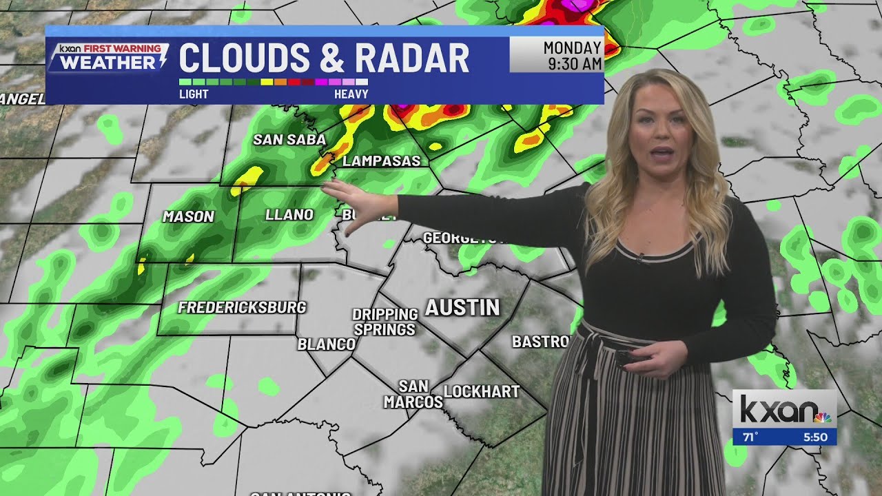 Scattered rain and storms to start the holiday week | Nov 24 forecast ...