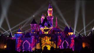 4K - Disneyland - Mickey's Mix Magic - Projections Only - February 1, 2022