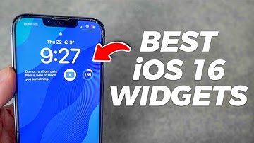 The BEST iOS 16 Third-Party Lock Screen Widgets!