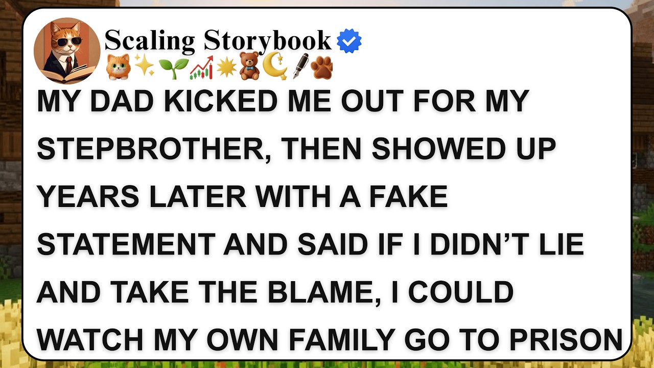 MY DAD KICKED ME OUT FOR MY STEPBROTHER, THEN SHOWED UP YEARS LATER WITH A FAKE STATEMENT