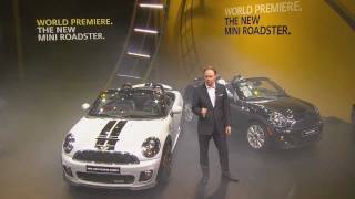 2012 MINI at NAIAS - Press Conference - Dr. h. c. Ian Robertson (2012 detroit auto show)