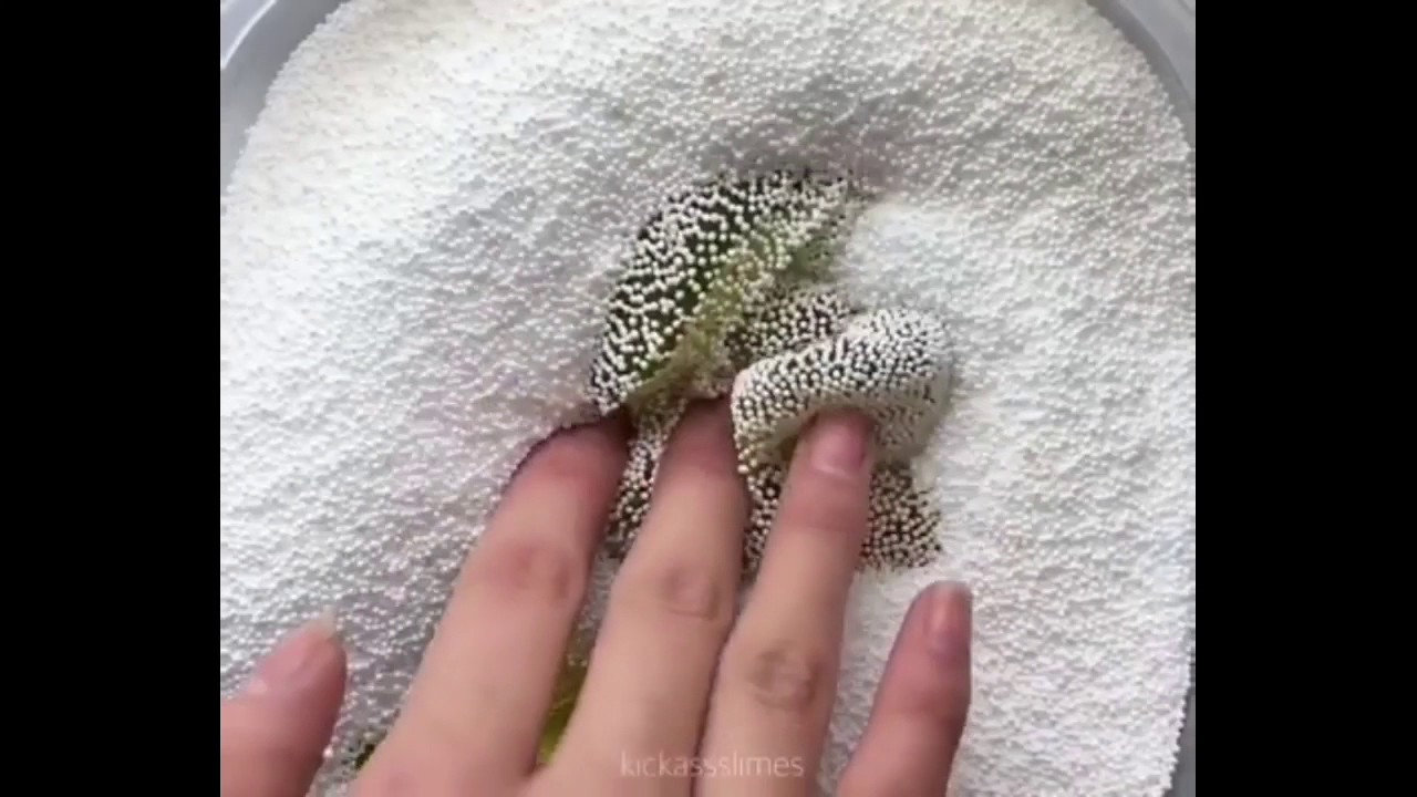 SLIME ASMR- FLOAM MAKING!!! |SUPER CRUNCHY|