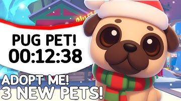 ALL NEW CHRISTMAS Adopt Me Pets Update!