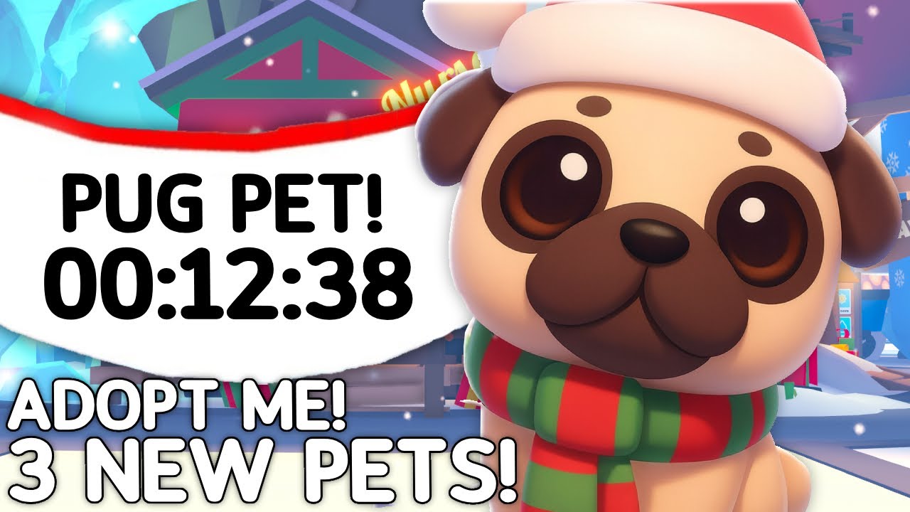 ALL NEW CHRISTMAS Adopt Me Pets Update! - YouTube