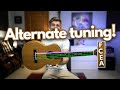 Beautiful ALTERNATE TUNING on Tenor UKULELE!