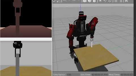 Baxter pick and place with dexnet simulation - 1