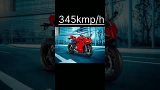 Bmw s1000rr vs Ducati v4 vs Kawasaki Ninja H2r top speed youtubeshort ktm shorts