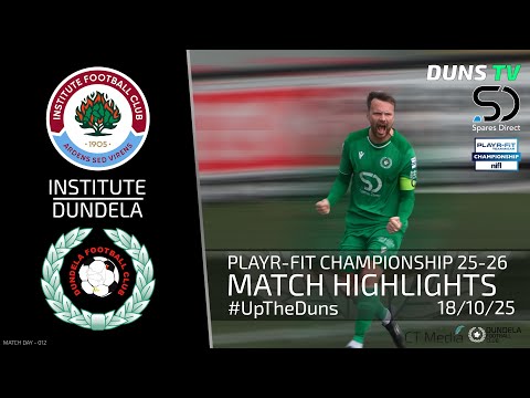 Institute Dundela Goals And Highlights