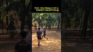 BODY FEINT DECEPTION 🏸🔥 #viral #badmintolovers #sportsreels #yonex #deception #badminton #reflexes