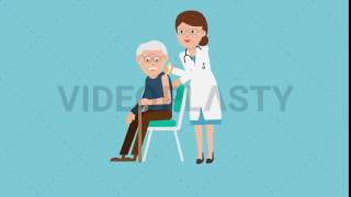 Doctor Giving Injection Animation [MOV & GIF]