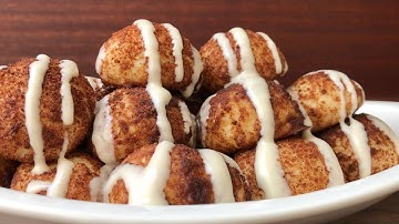 Cinnamon Roll Bites | Soft & Fluffy Cinnamon Balls | Em’s Kitchen