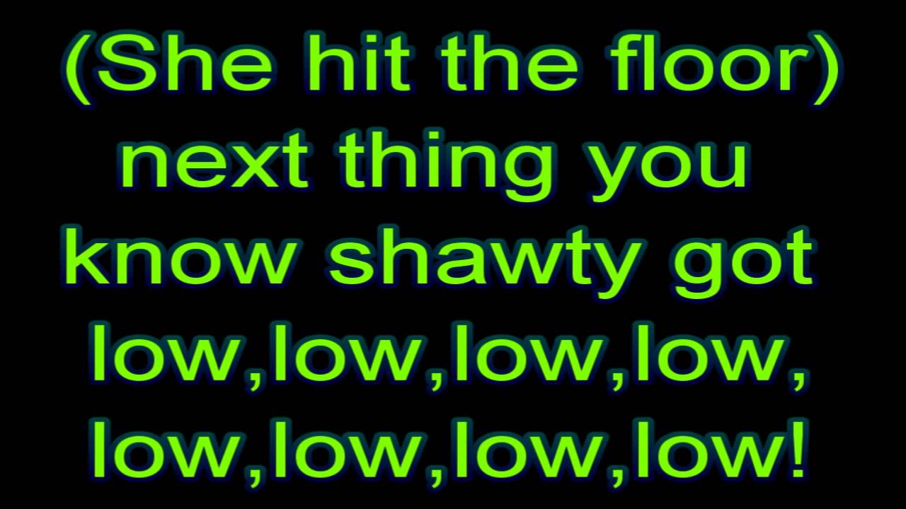 Apple Bottom Jeans Lyrics Low HD