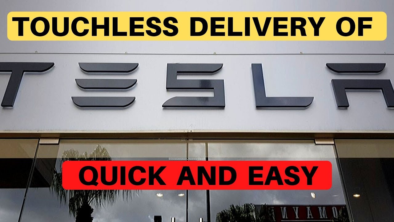 Tesla Touchless Deliveries Brisbane YouTube