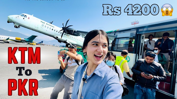 Flying with Yeti Airlines: Kathmandu to Pokhara Experience - Full Guide(Video) - Sumina Vlog