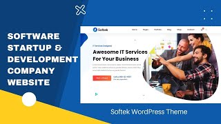 Software Startup & Development Company Website | IT Solutions Services | Softek WordPress Theme screenshot 3