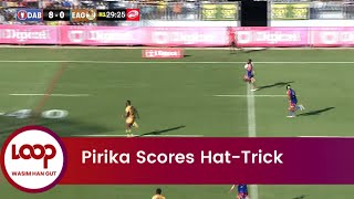 Pirika Scores Hat-Trick